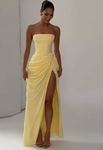 Vestido de Gala Drapeado