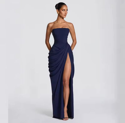 Vestido de Gala Drapeado
